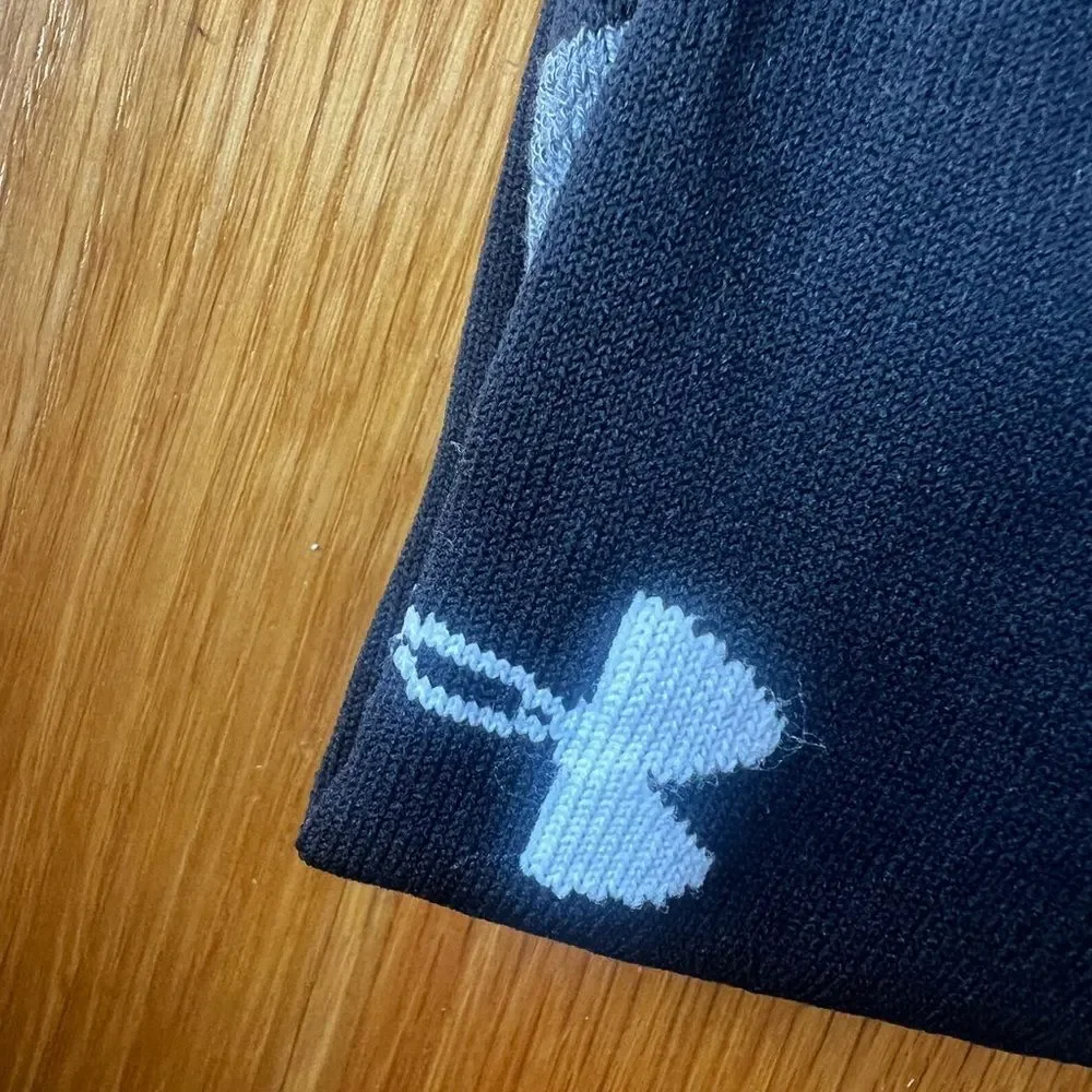 Under Armour Soccer Performance Socks Black Size Large Over the Calf ArmourGrip